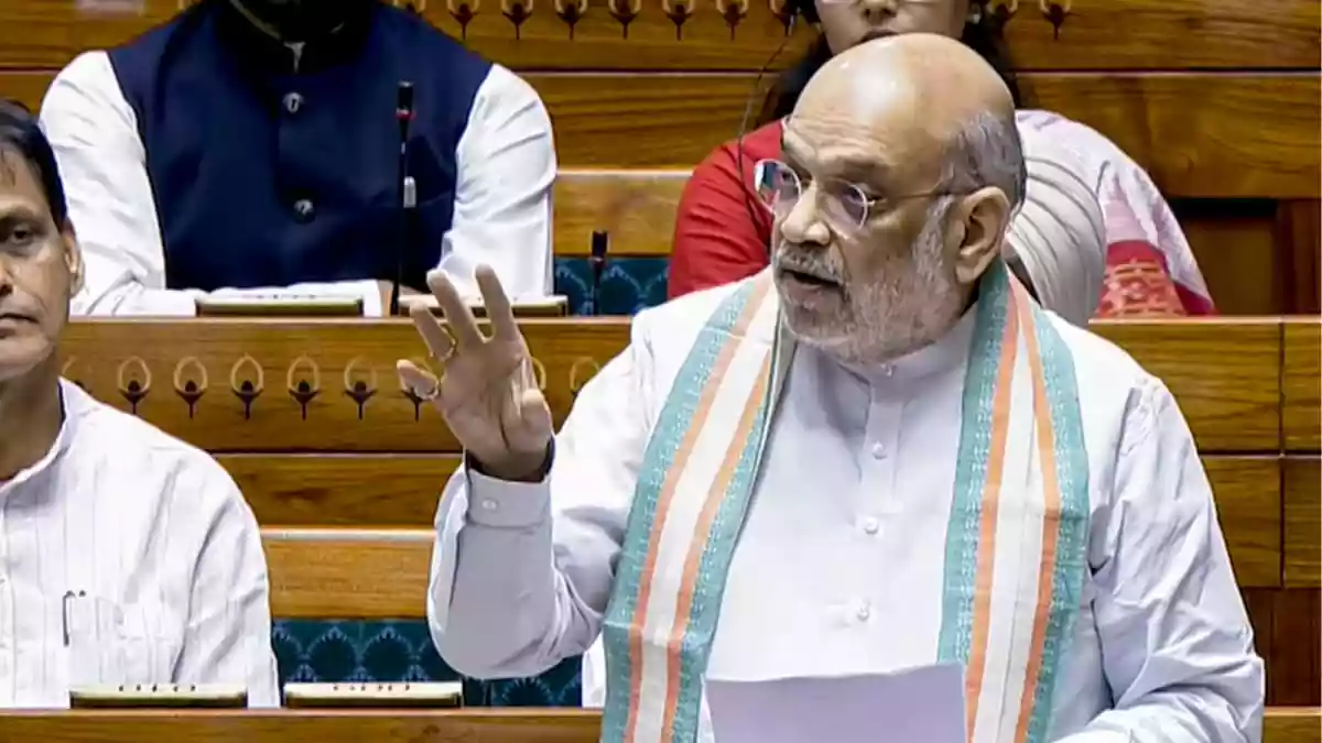 Union Home Minister Amit Shah stood up to make a crucial point in the Lok Sabha on Thursday—one that the government clearly believes could blunt a growing