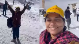 <h4>'The kind of woman I wanna be in my 60s': Kerala woman's post-retirement Europe trip wins hearts</h4><h4>A Kerala woman's post-retirement