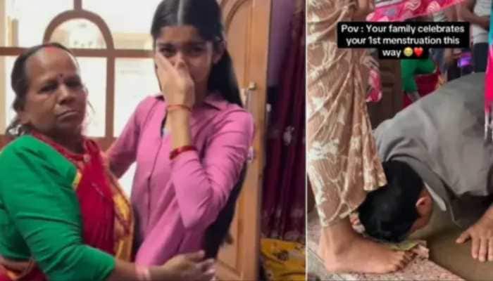 An emotional video shared by a girl named Aayusha showing her family's ritualistic celebration of her first menstruation has garnered over 14 million views. A video of a family's warm and dignified celebration of their daughter's first menstruation has brought the internet to a standstill, showering the family with acclaim for celebrating a natural biological process in a positive light. The video, posted by the girl, Aayusha, has touched the hearts of millions and shed light on a cultural practice usually clouded in taboo.