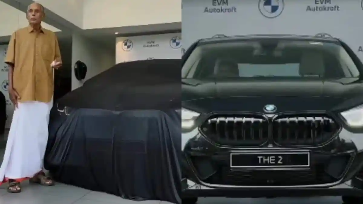 An Indian man's passion and enthusiasm for his automobile assets, even at the age of 85, grabbed eyeballs on the internet. Defying age and stereotypes, Narayanan Pillai, a former advocate from Mavelikkara, Kerala, added another high-end car to his collection of luxury automobiles. The elderly man purchased the brand-new BMW 2 Series Gran Coupe last week and extended his auto assets to a stunning 60 cars.