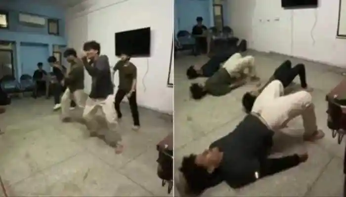 An intriguing clip of IIT Delhi students dancing to the hit Bollywood song 