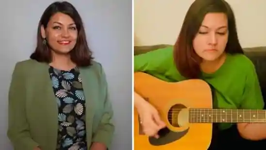 An old video of Petal Gahlot, first secretary in India's Permanent Mission to the UN, who issued a scathing reply to Pakistan Prime Minister Shehbaz Sharif after his speech at the UNGA, has gone viral. In the 2023 clip, she is playing guitar and singing.