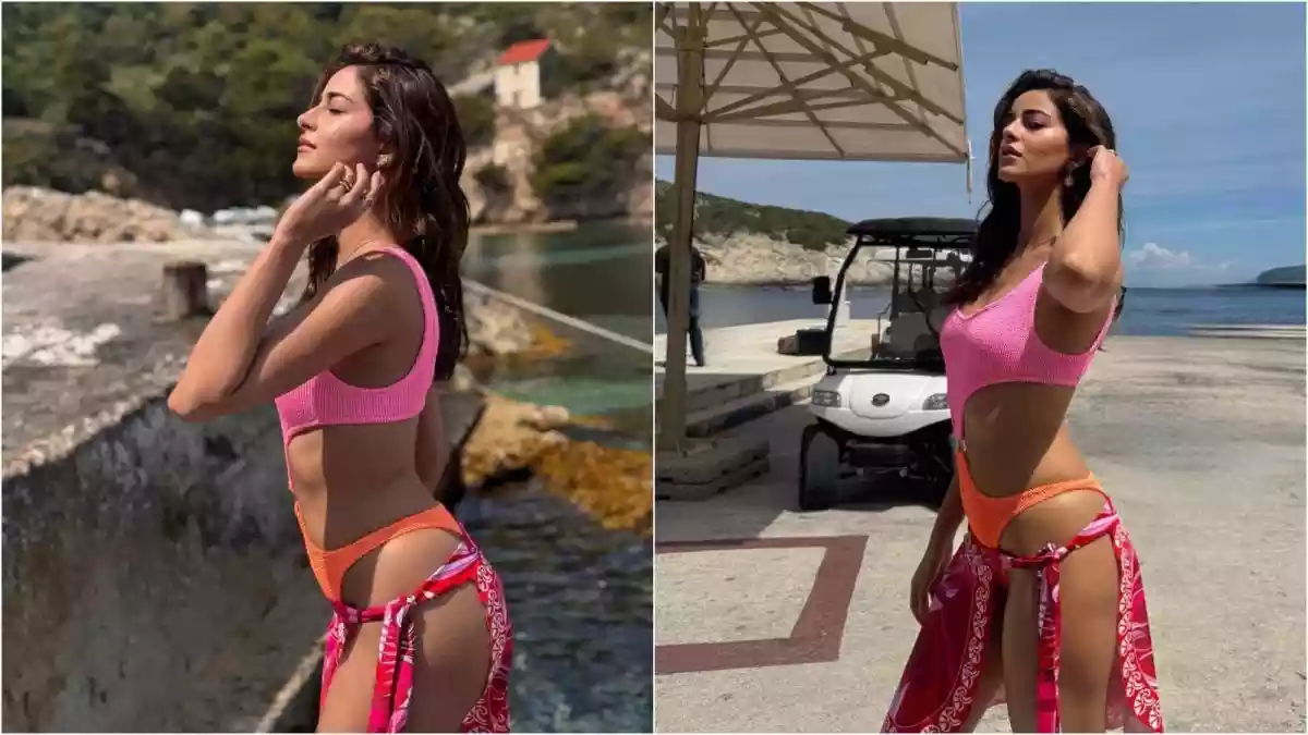 Ananya Panday Drops Sizzling BTS Pics From ‘Hum Dono’ Song