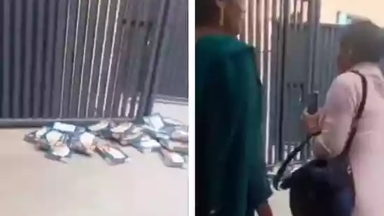 Angry with soan papdi as Diwali gift