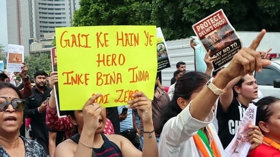 Animal lovers in Siliguri staged a protest on Monday against the recent Supreme Court directive mandating that stray dogs in Delhi-NCR be shifted to shelter homes within eight weeks. The demonstrators expressed strong opposition, calling the ruling 