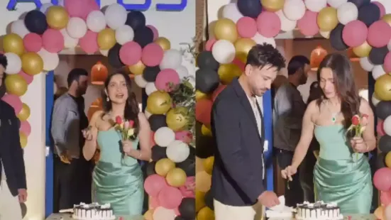 Ankita Lokhande celebrated her birthday on Friday with her family and closest friends by her side. A clip from her party last night is going viral