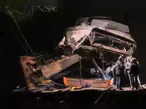 Commuter trains in Catalonia were halted Wednesday after a Tuesday night crash near Barcelona. One trainee driver died and 37 were injured when a train hit a