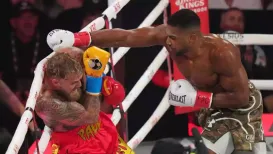 The YouTuber-turned-boxer suffered the first knockout loss of his career, getting brutally stopped by former unified heavyweight champion Anthony Joshua at the