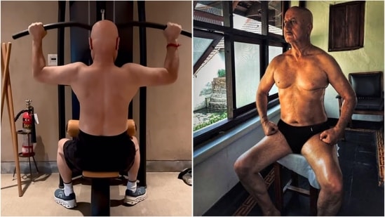 Anupam Kher, known for his stellar performances, also inspires with his fitness journey. At 70, the actor swears by consistency and discipline to stay fit. Recently, he shared a glimpse of his workout routine on Instagram, proving that age is just a number when it comes to health and strength. (Also read: How 86-year-old Helen went from walking with cane to jumping on trampoline in 4 months; celebrity trainer shares secrets )
