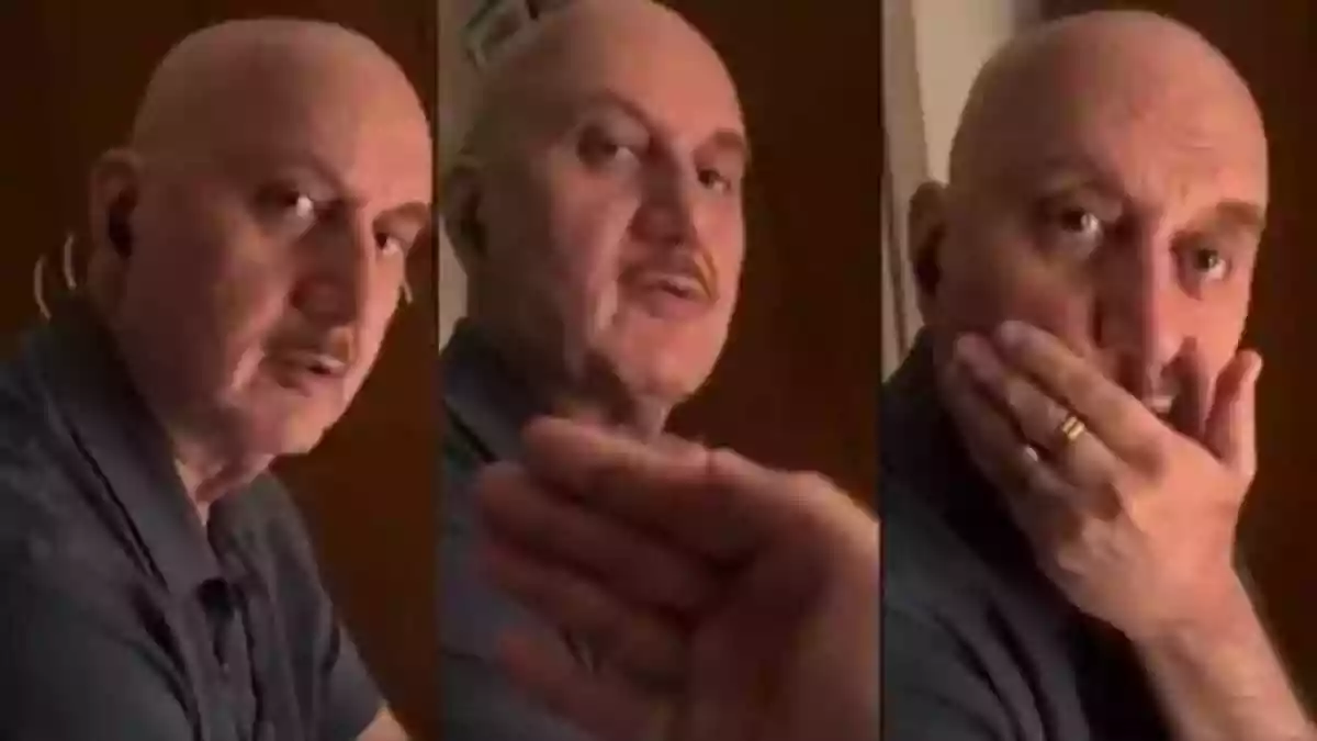 Veteran actor Anupam Kher and his son Sikandar Kher have left social media amused with a playful yet surprising video that quickly grabbed attention online