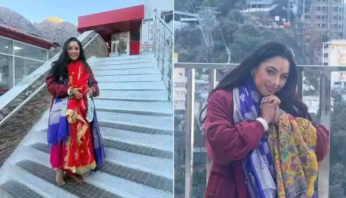 Anupamaa Actress Rupali Ganguly Visits Mata Vaishno Devi Temple On New Year