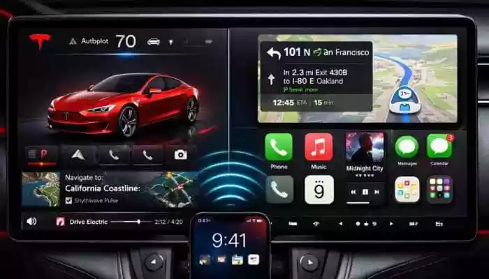 Apple CarPlay could arrive in Tesla with its own infotainment interface
