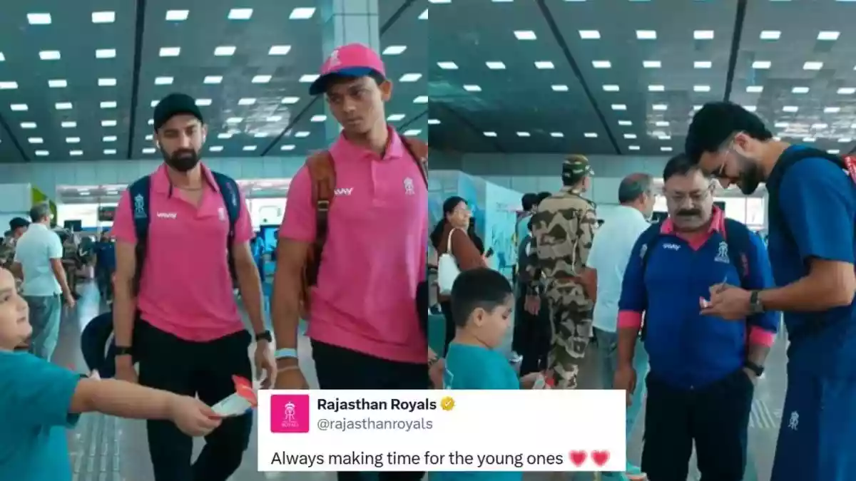 The IPL 2026 season isn’t just heating up on the pitch; it’s practically boiling over on social media. A new video released by the Rajasthan Royals (RR)