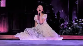 Ariana Grande made an emotional exit on Tuesday night, as she wrapped up her Eternal Sunshine tour, and prepared to step back from public life