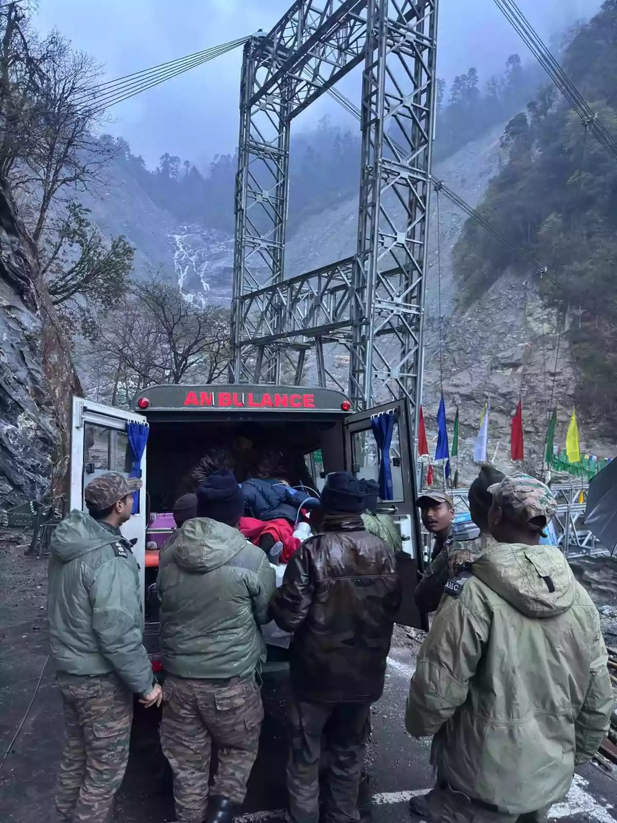 A total of 135 stranded tourists have been rescued by the Army from North Sikkim, where multiple landslides have snapped road connectivity