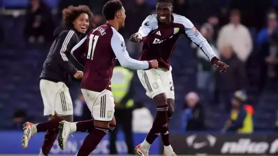 Arsenal resisted a late fightback from Brighton to keep hold of first place in the Premier League, but Manchester City and Aston Villa are in hot pursuit