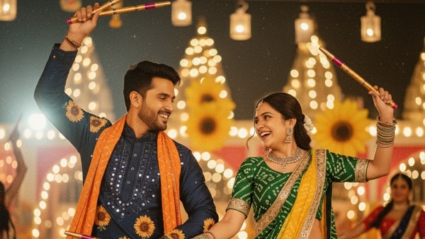 As India celebrates the vibrant celebrations of Navratri 2025, tech giant Google India is bringing a creative twist to the festivities. The company has shared an AI prompt for its Gemini Nano Banana tool that allows users to transform their Dandiya night photos into vintage 90s-style portraits with artistic lighting and retro vibes.