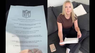 As the American football season, the National Football League (NFL), is set to kick off on September 4, a lighthearted letter from a boyfriend to his girlfriend has gone viral on social media. Shared by his partner, the note humorously explains that he will be less available over the coming months due to match schedules, giving a playful notice ahead of his changed availability.