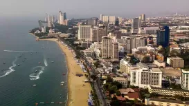 A co-founder of online fashion giant Asos died after falling from a high-rise apartment block in Thailand, police have said. Quentin Griffiths has been named