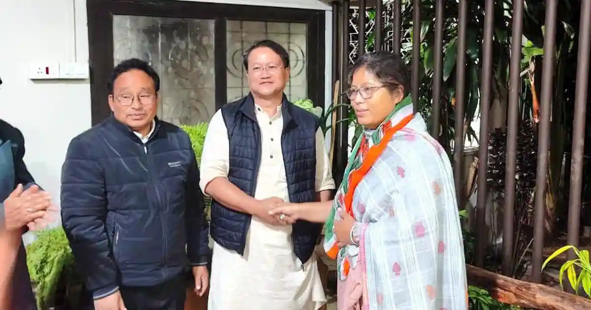 Assam minister Nandita Gorlosa joins Congress after BJP denies her poll ticket