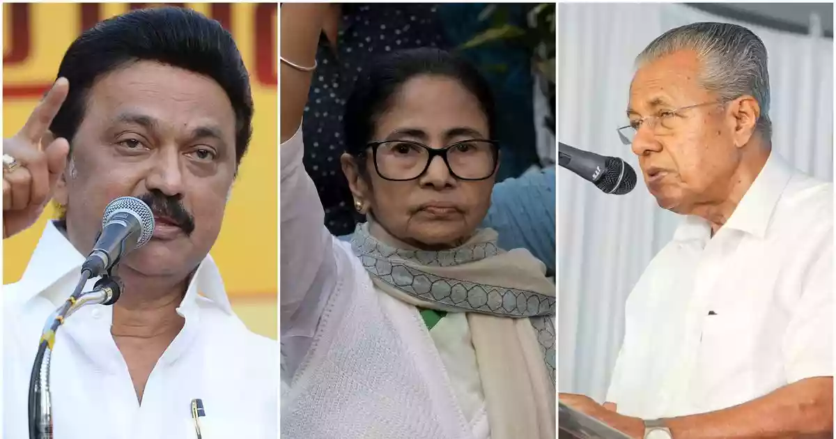 Three Opposition chief ministers on Monday lost power as the Trinamool Congress was defeated by the Bharatiya Janata Party in West Bengal