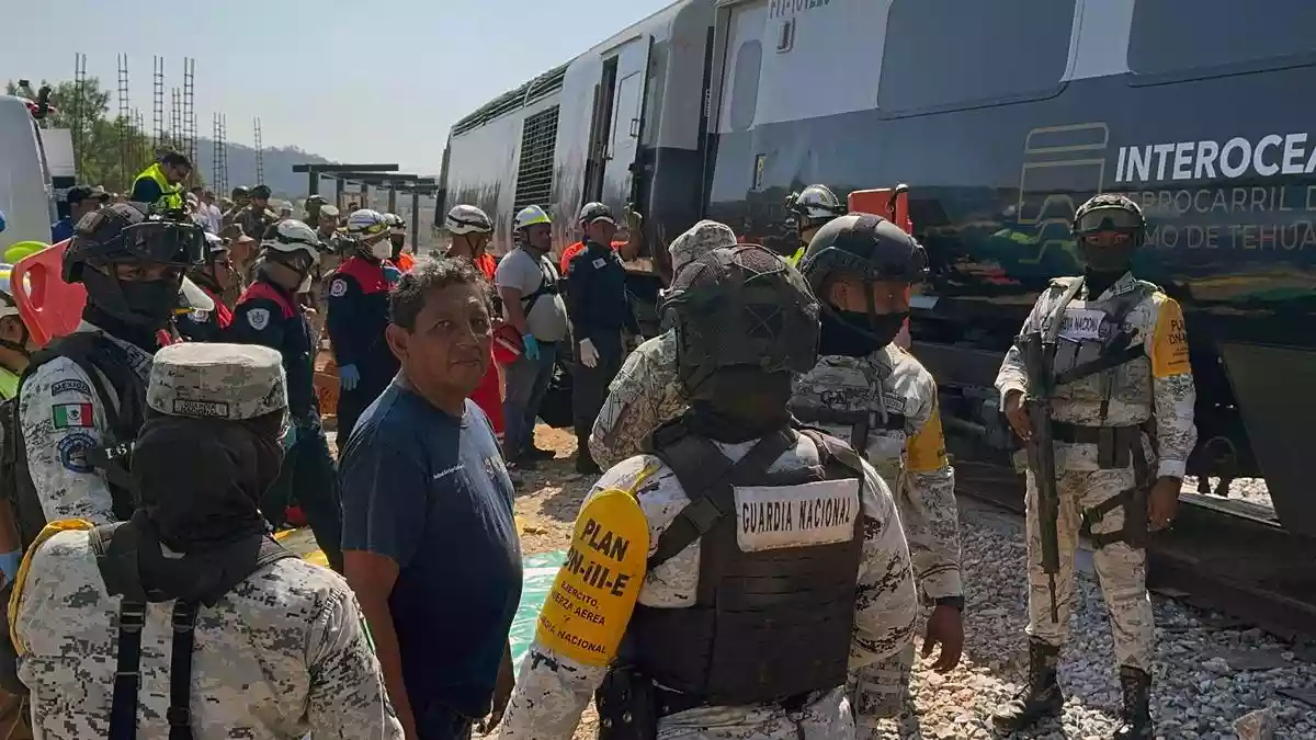 Mexican authorities ​said on Sunday (December 28, 2025) that at ‌least 13 ​people were killed after a Interoceanic train derailed in the