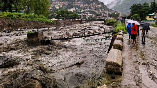 At least three people were killed and two others are missing after a cloudburst hit Rajgarh village in Jammu and Kashmir's Ramban district during the intervening night of Friday and Saturday. The incident took place around 12.30am, when two houses and a school building were swept away by the gushing waters, officials said. Rescue teams have been rushed to the spot and operations are underway to trace the missing persons.