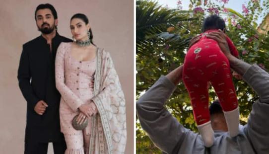 Athiya Shetty shared heartwarming year-end moments of KL Rahul spending quality time with their daughter Evaarah. Mumbai: As the year comes to a close