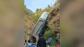 At least six people are feared dead after a bus fell into a gorge in Uttarakhand's ​Almora district on Tuesday (December 30, 2025), officials said