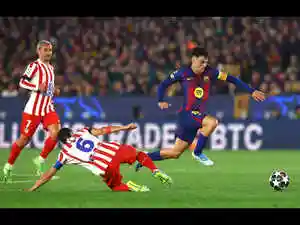 Atletico Madrid took a strong lead in their Champions League quarter-final. They defeated Barcelona 2-0 at the Camp Nou. Goals from Julian Alvarez and