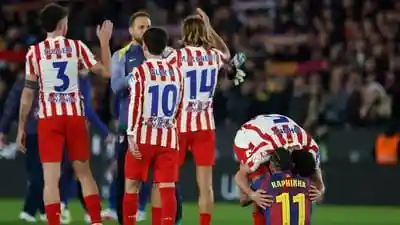 Atletico Madrid survive Barcelona fightback to seal Copa del Rey final berth