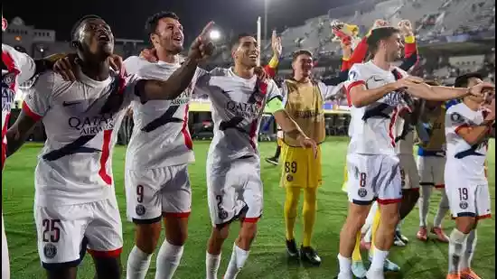 <b>Kolkata:</b> Five minutes in, Achraf Hakimi bounded into Barcelona territory but the move didn't go anywhere. As his team switched to a higher gear in the second half, the Paris St-Germain (PSG) right back began testing Barcelona's high defensive line more often. It fit that Hakimi would assist Goncalo Ramos for the 90th minute goal that fetched the 2-1 win.