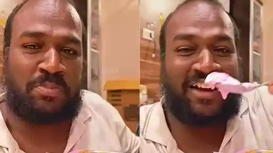 <h4>'Bachpan ka sapna tha': Man fulfils dream of eating full family pack ice cream alone</h4><h4>What once felt like a rare treat is now a