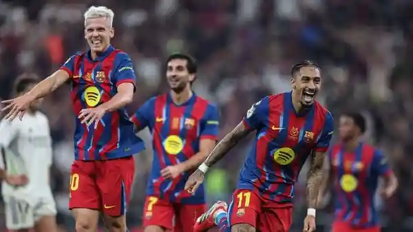 Barcelona edge Real Madrid 3-2 to claim 2026 Spanish Super Cup in thrilling game
