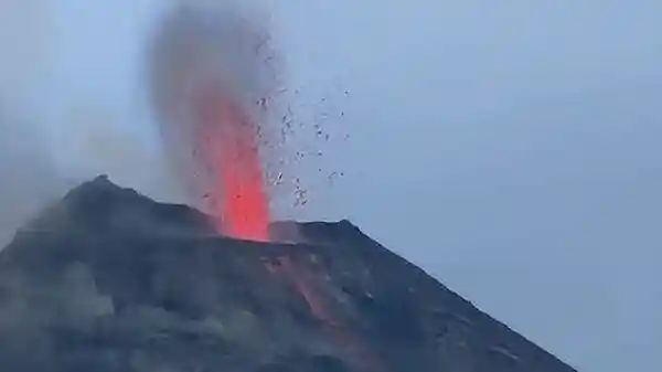 Barren Island, which is not only India's but South Asia's only active volcano, has erupted twice in a span of eight days. Officials said that the eruptions occurred on September 13 and September 20, but were minor in nature. This island is located around 140 km from Port Blair via the sea route, and is uninhabited. It lies at the juncture of the Indian and Burmese tectonic plates.