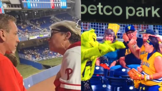 Baseball always has its share of drama, but recently, a viral moment at a Miami Marlins game turned one Phillies fan, ‘Phillies Karen', into one of the most disliked ones. The controversy began at LoanDepot Park when Harrison Bader hit a home run. Then a father caught the ball and appeared ready to hand it to his 10-year-old son. That's when a woman in a white Phillies hoodie swooped in and tried to keep the souvenir for herself. Cameras caught everything, and almost instantly, the clip spread across social media. Within hours, the unnamed fan was being labelled the internet's latest sports villain.