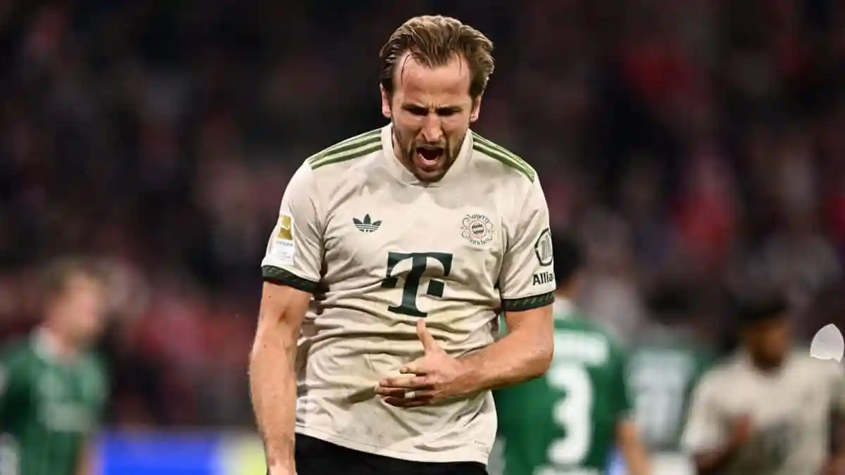 Bayern Munich star striker Harry Kane bettered the records of Portuguese legend Cristiano Ronaldo and Manchester City goal-machine Erling Haaland's records on Saturday as he reached a century of goals for the Bundesliga club in record time. Kane netted twice against Werder Bremen in Bayern's 4-0 triumph to reach the 100-goal mark in just 104 games, edging past the joint record of Ronaldo and Haaland.
