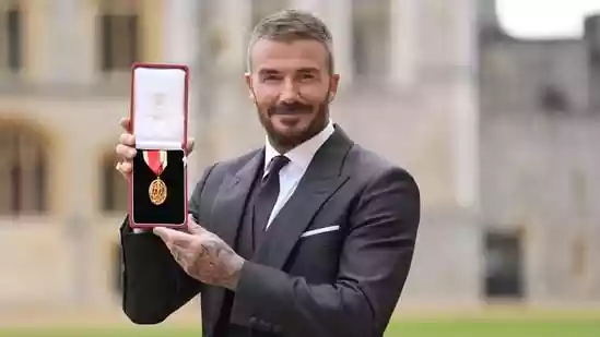 David Beckham has joined a rare group of football greats as he becomes the 17th male personality from the sport to be honoured with a knighthood