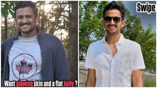 Beetroot and orange salad to chickpea, tomato and onion salad salad: here's what you can eat to get in shape and also achieve radiant skin. Scroll for recipes. Instagram user Jithin V Suresh keeps sharing diet and workout tips on his Instagram page based on his weight loss journey. Jithin, who ‘lost 35 kg naturally at home’, took to Instagram on May 31 and shared a list of salads to try if you are 'struggling to eat right'. Also read | How to lose weight with South Indian diet, according to fitness coach: ‘Avoid idli and dosa, switch to low calorie...’