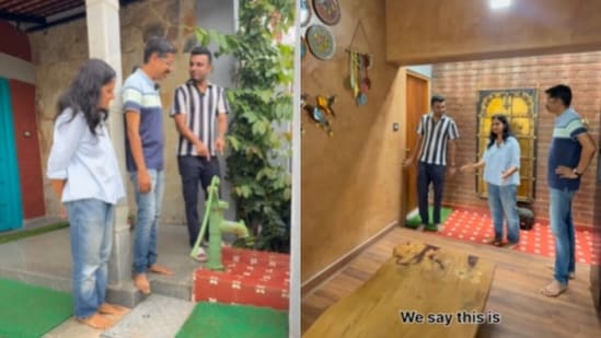 Bengaluru, known today for its skyline of high-rise offices, sprawling apartment blocks and congested roads, rarely allows for moments of stillness. Yet, in the midst of the chaos, one couple has created a space that embodies tranquillity and sustainability. Content creator Priyam Saraswat recently shared a house tour of their eco-friendly home, which has since gone viral, garnering over 1.3 million views.