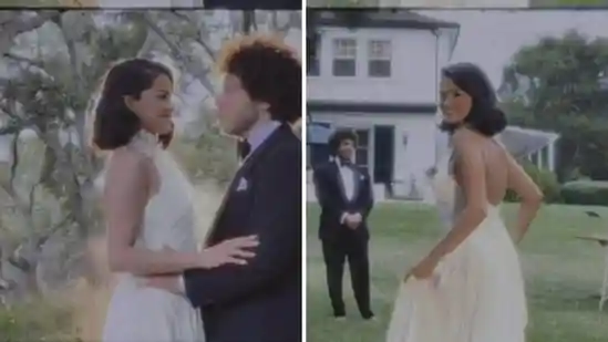 Benny Blanco has now shared new pictures from his and Selena Gomez's wedding ceremony. He shared a batch of photos - Gomez's long veil in a mirror selfie, their new wedding rings up close, the two of them curled up in bed. He even tossed in a shot of a kid lying on the steps outside the venue. “I married a real life disney princess,” Blanco wrote. A line aimed squarely at Gomez's Disney Channel roots, Wizards of Waverly Place, Princess Protection Program, all of it.