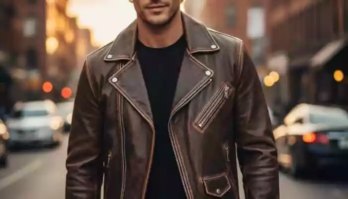 Best Men’s Leather Jackets on Myntra