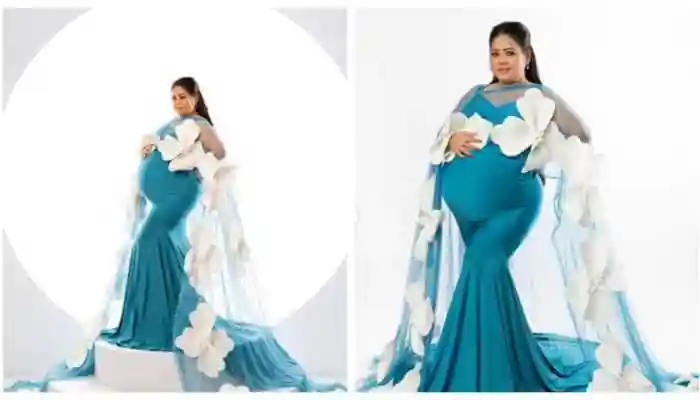 Bharti Singh Glows In Dreamy Blue-Themed Pregnancy Photoshoot