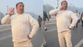 Watch the viral video of Amit Kunwar performing a high-energy Bhojpuri dance on a busy street. With over 2 million views, see why his professional expressions
