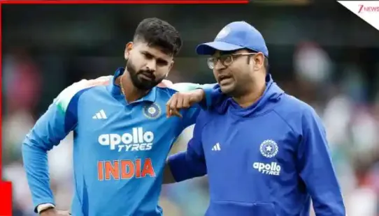 Shreyas Iyer, India's ODI vice-captain, suffered a serious spleen laceration while attempting to take a diving catch of Australia wicketkeeper-batter Alex