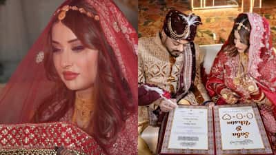 Bigg Boss 12 fame Saba Khan, who won hearts with her graceful presence on the reality show alongside her sister Somi Khan, has stepped into a new chapter of her life. The actress tied the knot in an intimate wedding ceremony in Jodhpur. Saba Khan got married to Waseem Nawab, a businessman from Jodhpur who hails from a Nawab family with a rich cultural heritage. The wedding was a close-knit affair, attended by family members and loved ones, including her sister Somi Khan, who herself made headlines last year after marrying Rakhi Sawant's former husband, Adil Khan.