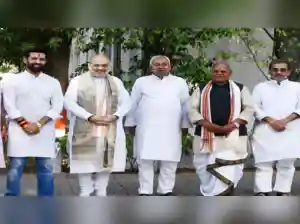 Bihar's ruling NDA coalition leaders have confirmed seat allocation is settled. Discussions on specific constituencies are in the final stages. Despite some dissatisfaction, all parties stand united under Narendra Modi and Nitish Kumar. The NDA is ready to contest the upcoming assembly elections. The coalition aims to win and uphold Bihar's pride.Bihar's ruling NDA coalition leaders have confirmed seat allocation is settled. Discussions on specific constituencies are in the final stages. Despite some dissatisfaction, all parties stand united under Narendra Modi and Nitish Kumar. The NDA is ready to contest the upcoming assembly elections. The coalition aims to win and uphold Bihar's pride.Leaders of the ruling NDA in Bihar on Tuesday affirmed that seat allocation within the coalition has been settled amicably, and discussions on which party will contest specific seats are now in the final stages.<br><br>The statements came amid speculation that a rift had developed within the coalition over the seat-sharing arrangement, which was announced on Sunday.<br><br>As per the arrangement, the BJP and JD(U) will contest on 101 seats each, LJP(RV) on 29 seats, and HAM and RLM on six seats each.<br><br>