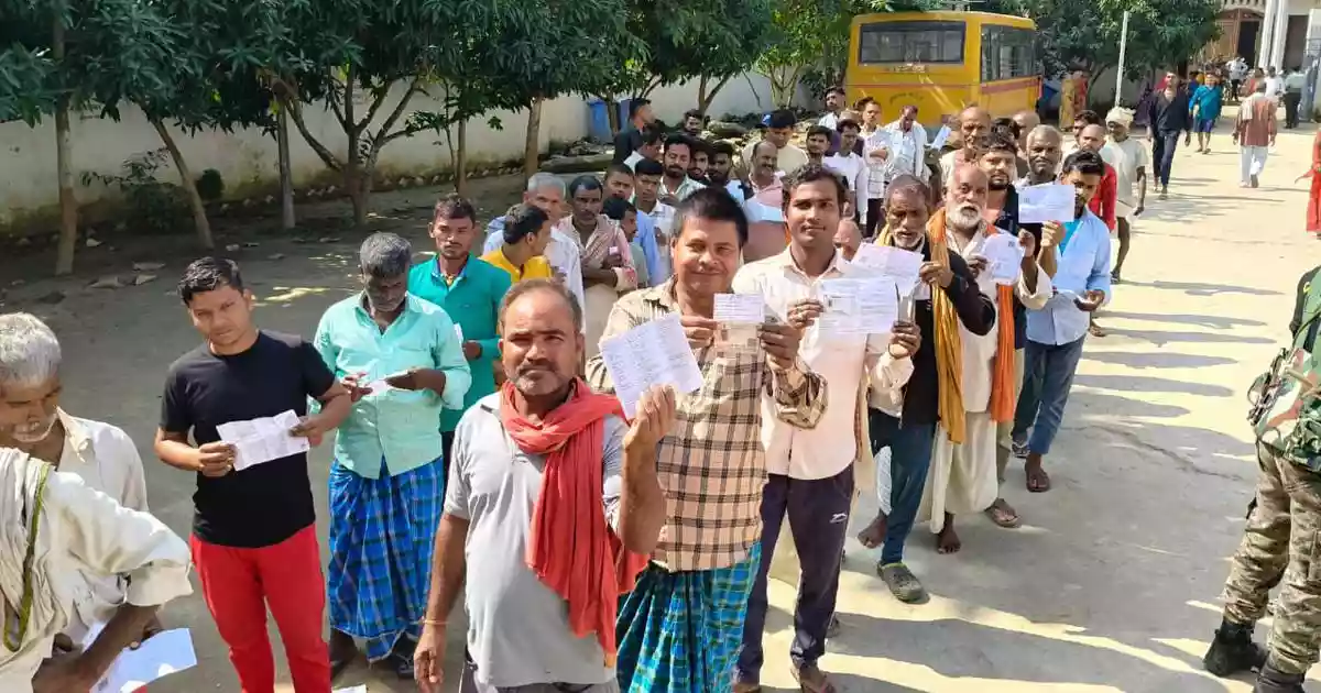 Bihar turnout 60% till 5 pm