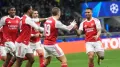 Premier League champions Arsenal romped to a 3-1 win over Italian league leaders Inter in the UEFA Champions League encounter between the sides on Wednesday