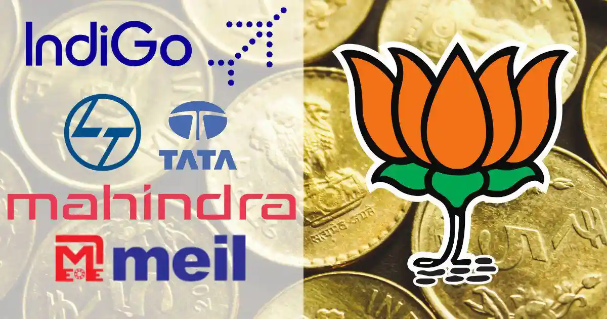 BJP cornered 85% of political donations last year